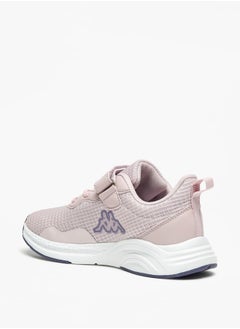 Kappa Girls' Mesh Textured Walking Shoes with Hook and Loop Closure  - Image 2