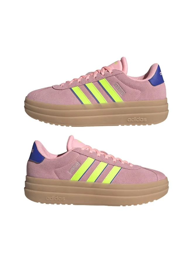 Adidas Vl Court Bold Pink Sportwear Shoes 3.5