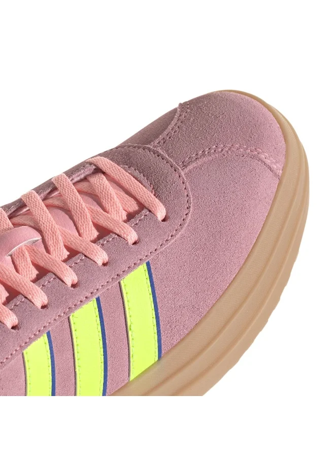 Adidas Vl Court Bold Pink Sportwear Shoes 3.5