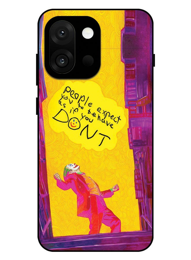 الصيد العين غطاء حماية مطبوع لهاتف OnePlus 13S - يتوقع الناس منك أن تتصرف كما لو أنك لا - Image 1