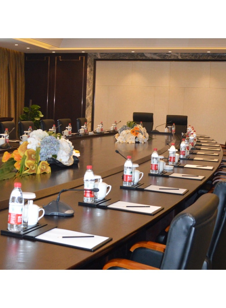 سامسيل مجلد متعدد الوظائف A4، مجلد مدير، مجلد بيانات، دفتر عقود مبيعات من الجلد - Image 2