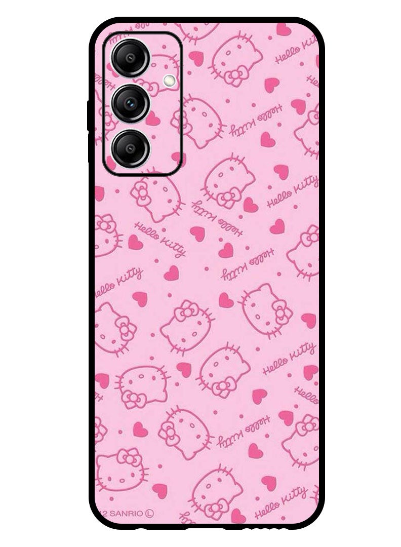 Theodor Protective Case Anti Scratch Shock Proof Bumper Cover For Samsung Galaxy A55 Hello Kitty Tags - Image 1