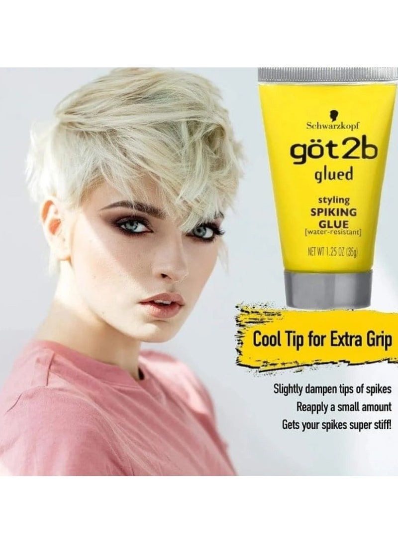 جوت تو بي صمغ جوت 2 بي المقاوم للماء لتصفيف الشعر وعمل قصة السبايكي للجنسين - 35 جرام - Image 2