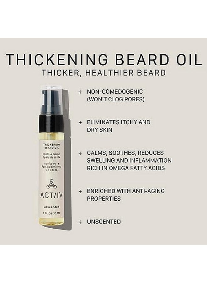 ACTIIV Thickening Beard Oil Unscented - Image 3