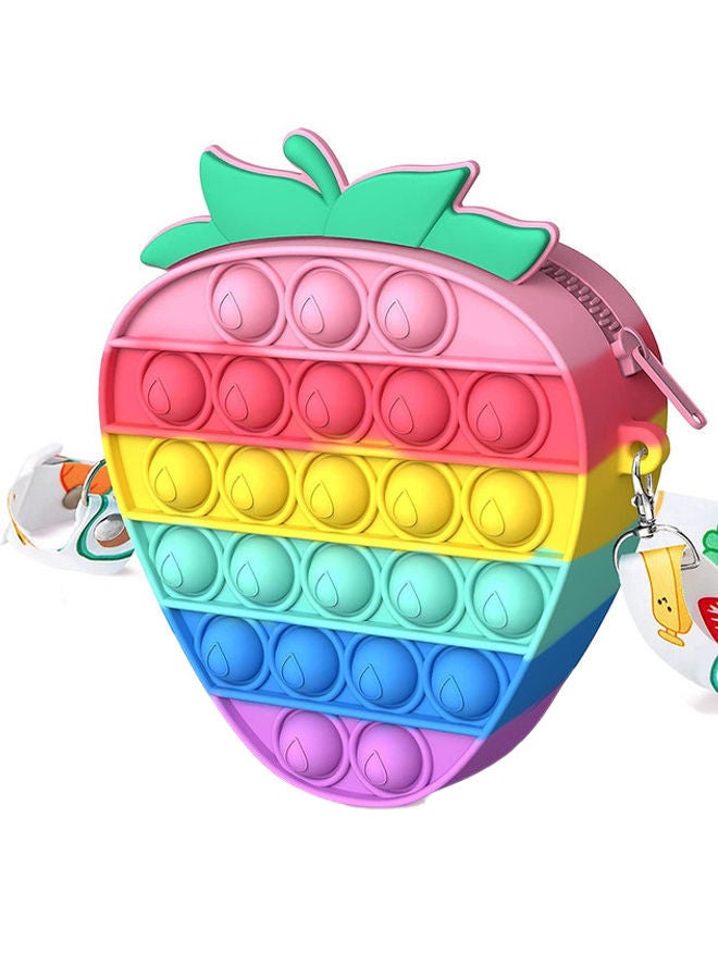 NIBEMINENT Pop Fidget Toys Bag For Girls 13.6x14.6x4cm - Image 1