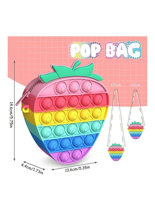 NIBEMINENT Pop Fidget Toys Bag For Girls 13.6x14.6x4cm - Image 2