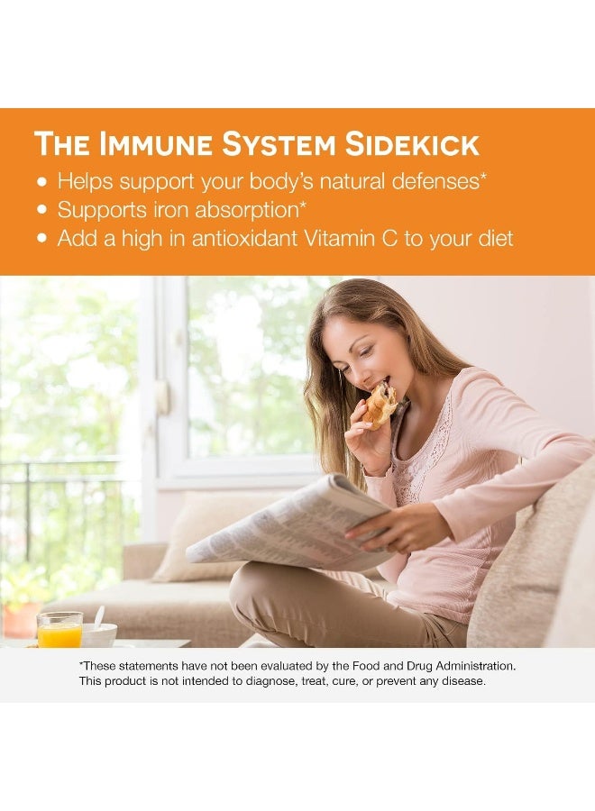 EZ Melts Vitamin C 500 mg Orange Citrus for Adults - Image 3