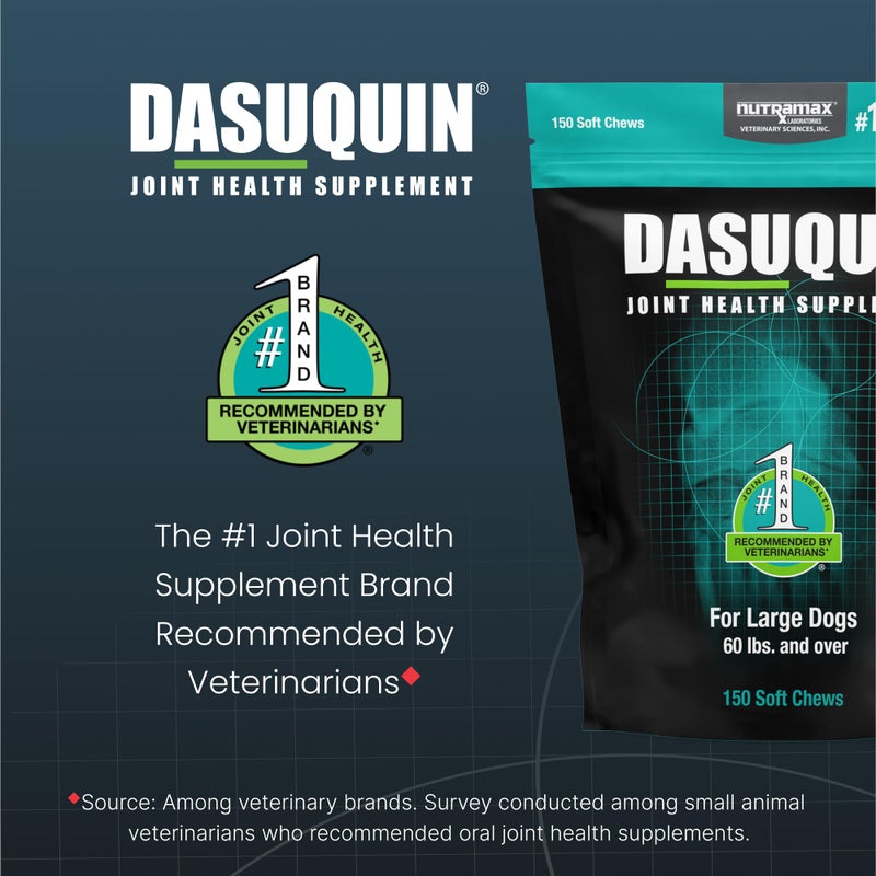 Nutramax Laboratories Nutramax Dasuquin for Large Dogs, Joint Health Supplement, Contains Glucosamine for Dogs, Plus Chondroitin, ASU and More, Supports Healthy Joints, Soft Chews, 150 Count - Image 3