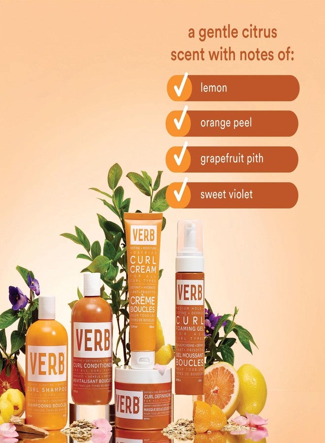 VERB Curl Cream, 5.3 oz - Lightweight Leave-In Curl Defining Cream - Anti-Frizz, Provides Shape, Softness and Light Hold - Vegan, No Parabens or Harmful Sulfates - Image 2