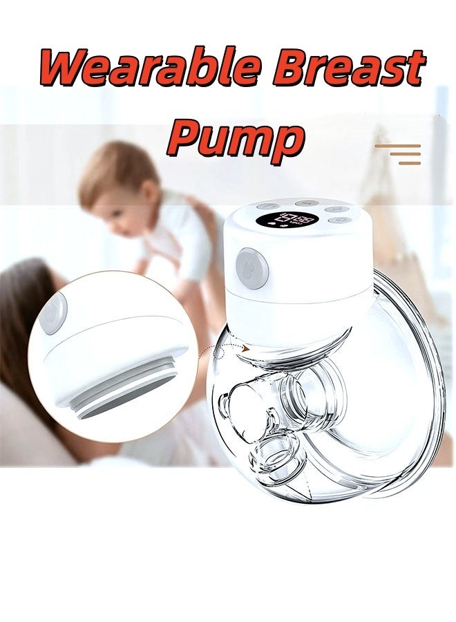 JCB CHIC Wearable Breast Pump,Hands-Free Electric Breast Pump with Touch Screen，, 3 Modes & 9 Suction Levels, Leak-Proof Design for On-the-Go Use - Image 1