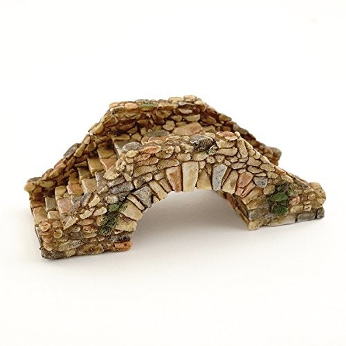Top Collection Top Collection Miniature Fairy Garden and Terrarium Cobblestone Bridge Figurine  - Image 1