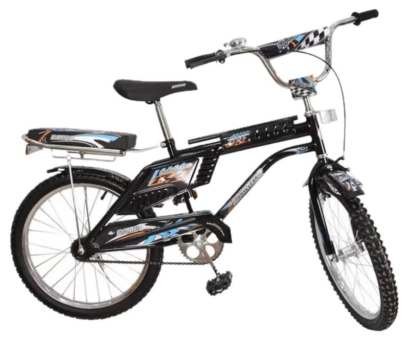 Rambo 20 inch bike with adjustable air tire and double seat needs installation - Image 1