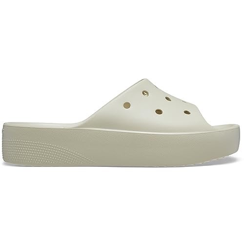 Crocs Unisex-Adult Classic Clog, Clogs for Women and Men, Bone, 12 Men/14 Women - Image 5