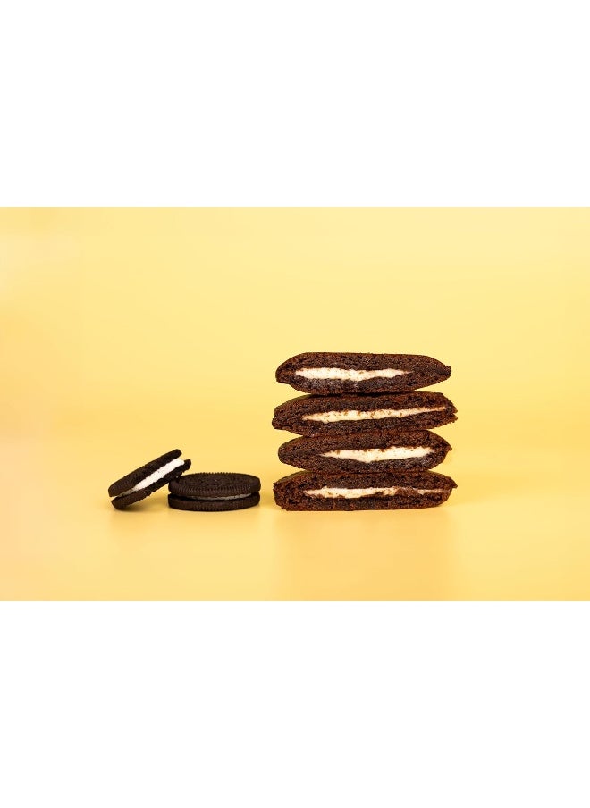 Go Fitness - Go Fitness 12 Protein Pancakes - High Protein Snack, Freshly Baked & Extremely Delicious - Protein Bar Alternative with 10 g Protein Per Pancake (Cookies N Cream) - Image 1