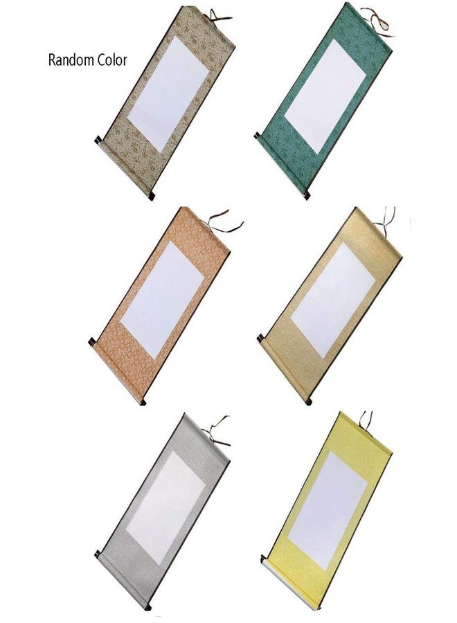 Echaprey 6pcs Blank Mounting Hanging Wall Scrolls Set for Kanji, Sumi and Chinese Calligraphy - Image 3