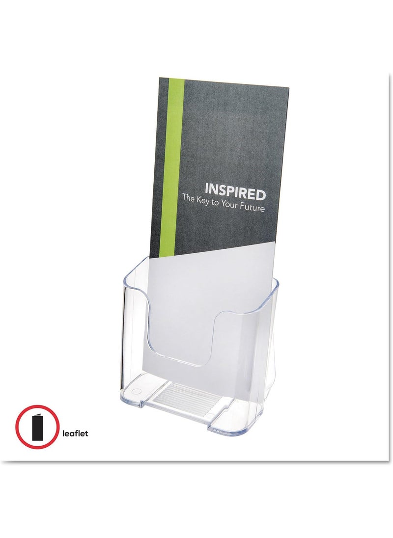Deflecto Deflecto 77501 DocuHolder for Countertop or Wall Mount Use 4 14w x 3 14d x 7 34h Clear  - Image 3