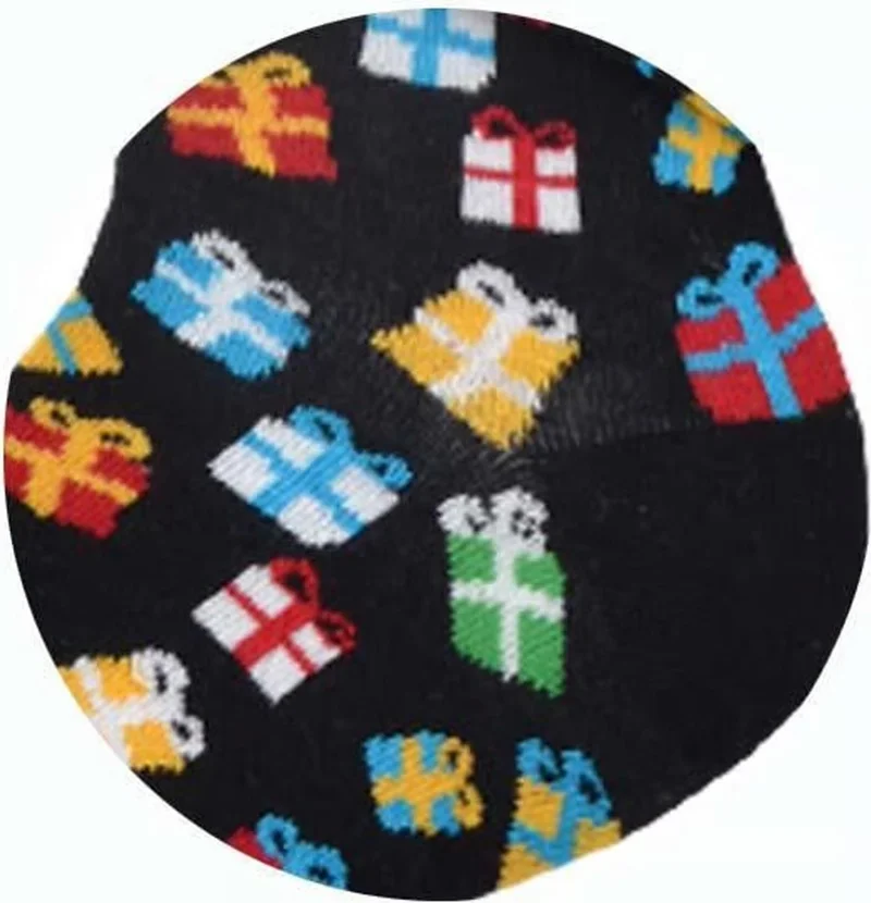 دودي فلورا Gift Box Patterned Socks Men's Long Socks Clb