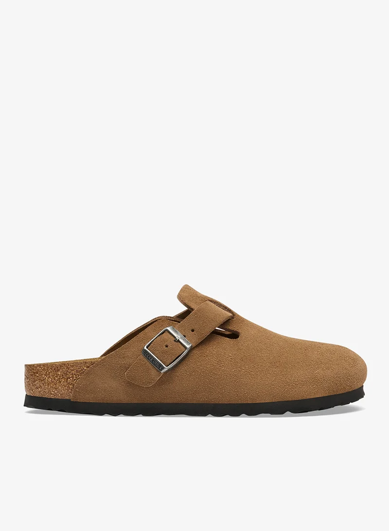 Birkenstock Boston Bs Suede Regular Fit Clogs
