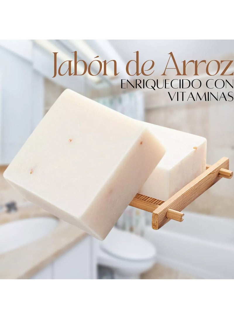 JAM Rice Milk Handmade Soap 65grams - Image 3