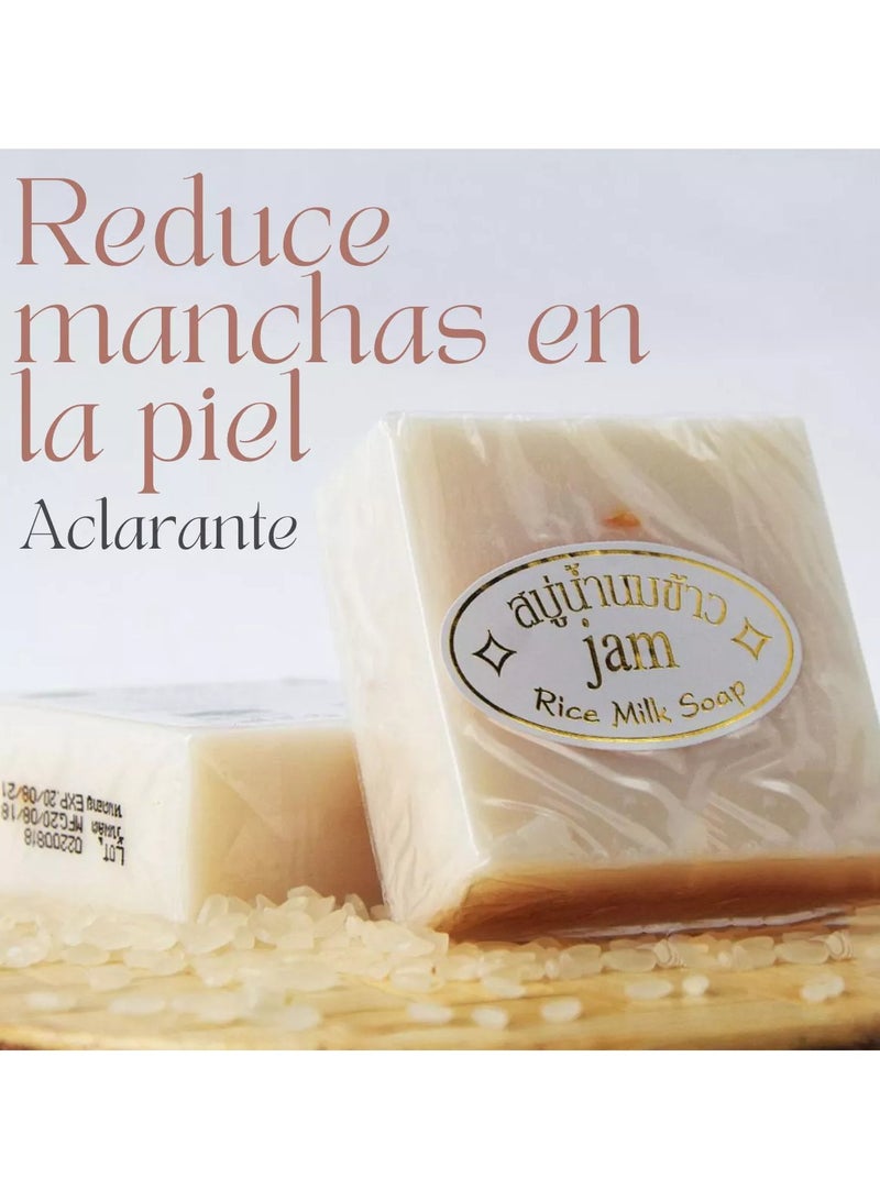 JAM Rice Milk Handmade Soap 65grams - Image 4