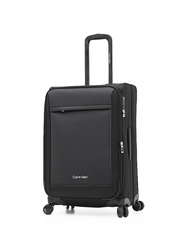 Calvin Klein 3-Piece Softshell Spinner Luggage Set | Lightweight, Flexible Packing for Smart Travelers - Image 2