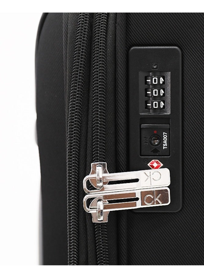 Calvin Klein 3-Piece Softshell Spinner Luggage Set | Lightweight, Flexible Packing for Smart Travelers - Image 5