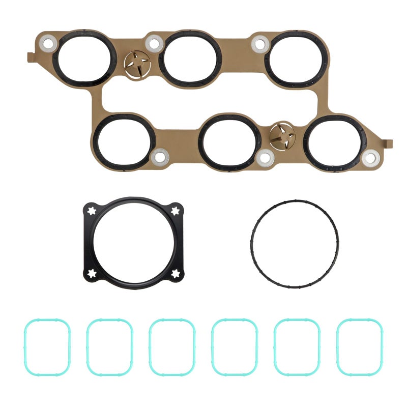Lower Upper Intake Manifold Gasket Set Compatible with 36L Chevy Cadillac Buick GMC Vehicle Camaro Caprice Colorado Impala ATS CTS SRX XTS Enclave Canyon Acadia Terrain ReplaceMS972401 MS19932