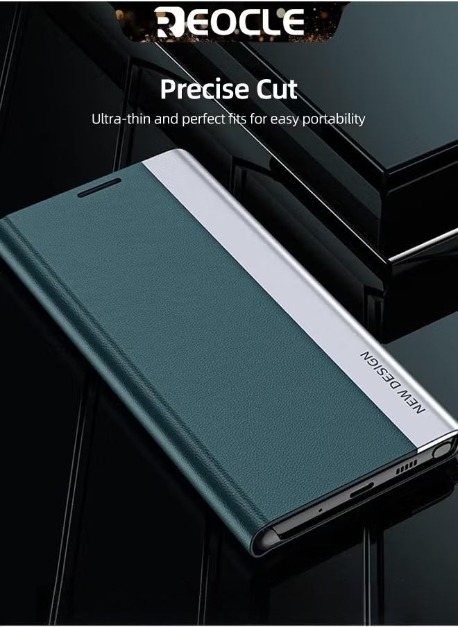 REOCLE Samsung Galaxy Z Fold 4  3 Case with Hinge Protection Full Body Case with Magnetic Kickstand & Screen Protector PU Leather Protective Stand Phone Case for Samsung Galaxy Z Fold 4 3  - Image 5