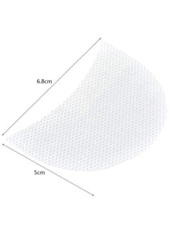 SYOSI Eyeshadow Shields, Makeup Tape Supplies, Adhesive Under Eye Crease Shields for Prevent Eyelash Extensions, Tinting and Lip Makeup Residue Lint Free Eye Gel Pad (100 Pcs)  - Image 5