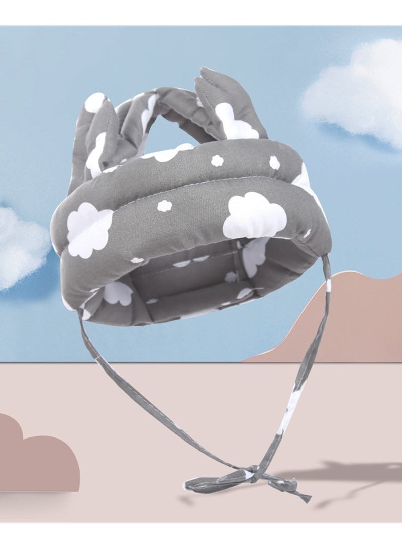 Children head pillow anti-fall head protection pad learning to walk thickened Baby toddler protective head hat  - Image 2