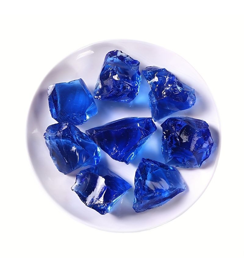 Cobalt Dark Blue Raw Crystal Stones 0.2 lb 90g for Jewelry Making DIY Crafts Chakra Decor - Image 5
