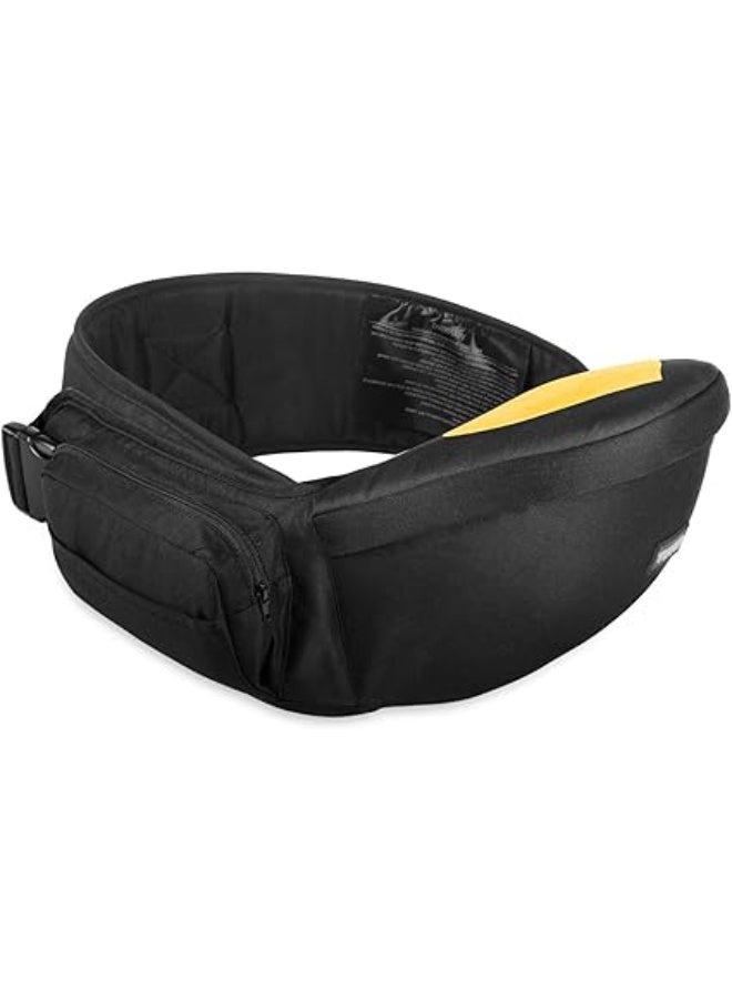 KASTWAVE Baby Hip Seat Carrier, Lightweight Waist Stool with Adjustable Strap and Pockets, Breathable Design, Hands-Free Hip Seat Carrier for 0-36 Months Babies - Image 1