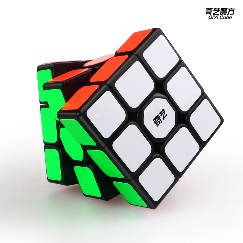 New Qiyi Rubik'S Cube 152 Promotion Price Stickers Black And White Third-Level Children Student Intelligence Rubik'S Cube Beginner Entry - Image 4