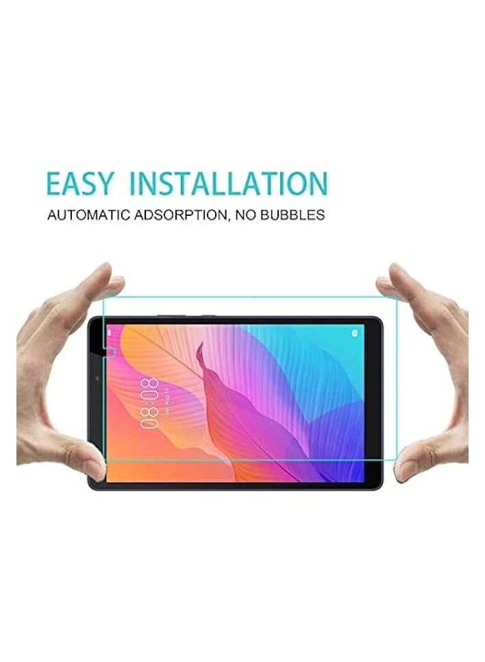 بروماس Huawei Matepad T8 8.0 بوصة طبقة من الزجاج المقوى، صلابة 9H مقاومة للانفجار، مضادة لبصمات الأصابع، عالية الوضوح، مضادة للخدش، مضادة للوهج - Image 2