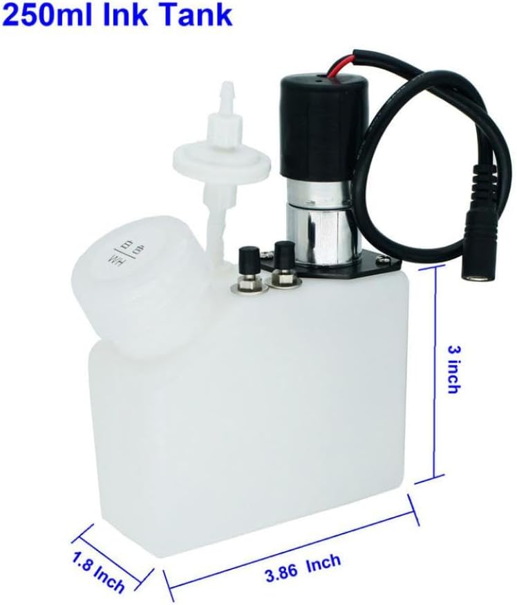 250 مل خزان حبر أبيض Ciss لطابعات Epson L1800 XP15000 L805 L800 DTF A3 - Image 5