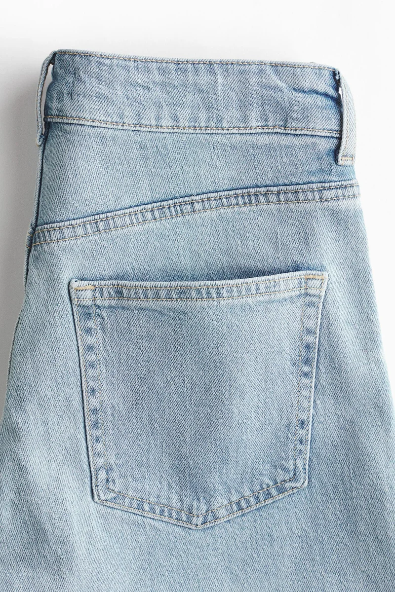 H&M  High-waisted denim shorts for Women | Best Price UAE
