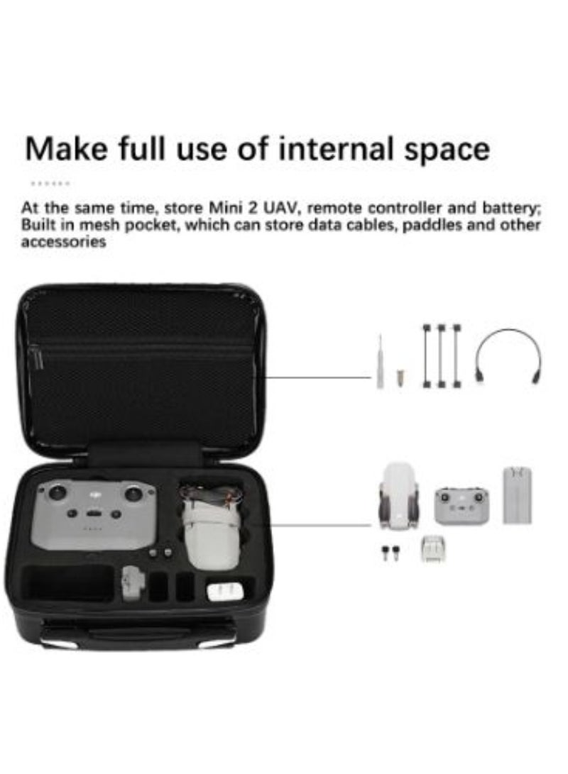 ارواق تنطبق على حقيبة DJI Mini2 UAV حقيبة تخزين DjiMini2 حقيبة تخزين حقيبة ملحقات الطيران المقاومة للماء - Image 2