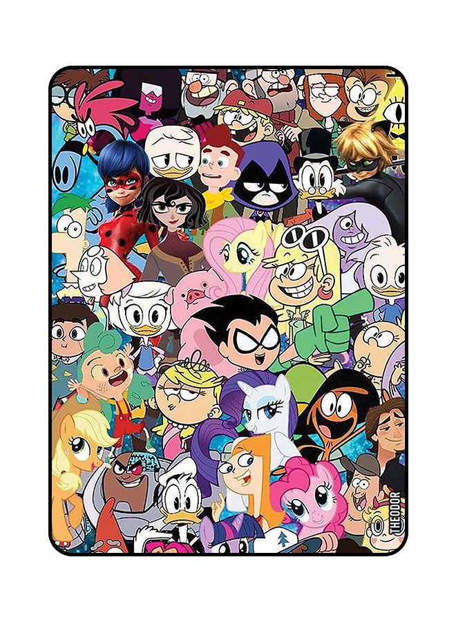 Theodor Protective Flip Case Cover For SAMSUNG GALAXY S6 LITE 2022 Comic Characters - Image 1