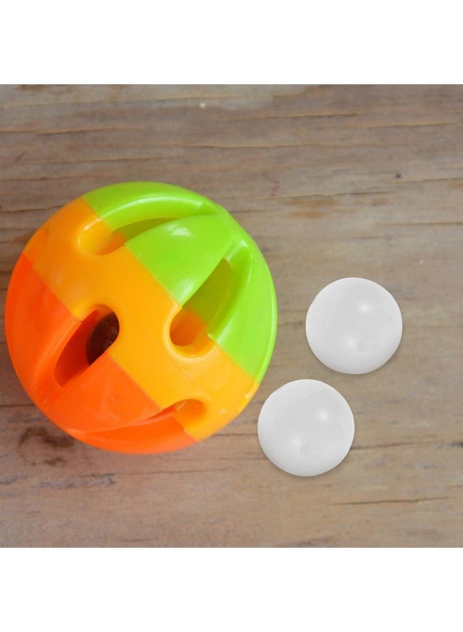 STOBOK 50PCS Noise Maker Repair Ball Rattle Box Repair Toy Insert Maker Sound Ball Toys Squeaker Noise Maker Rattle Insert Crafts Replacement Accessories for Kids Toy ( 24mm ) - Image 2