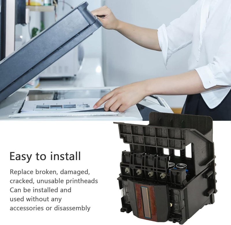 كلاراكو رأس طباعة 952، رأس طباعة بديل من مادة ABS لطابعات Officejet Pro 8710 و8715 و8720 و8725 و8730، قطع غيار رؤوس الطباعة للطابعات، قطع غيار للطابعات، سهل التركيب - Image 4