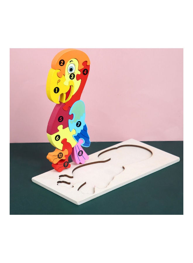 NIBEMINENT Parrot 3D Wooden Puzzle - Image 2