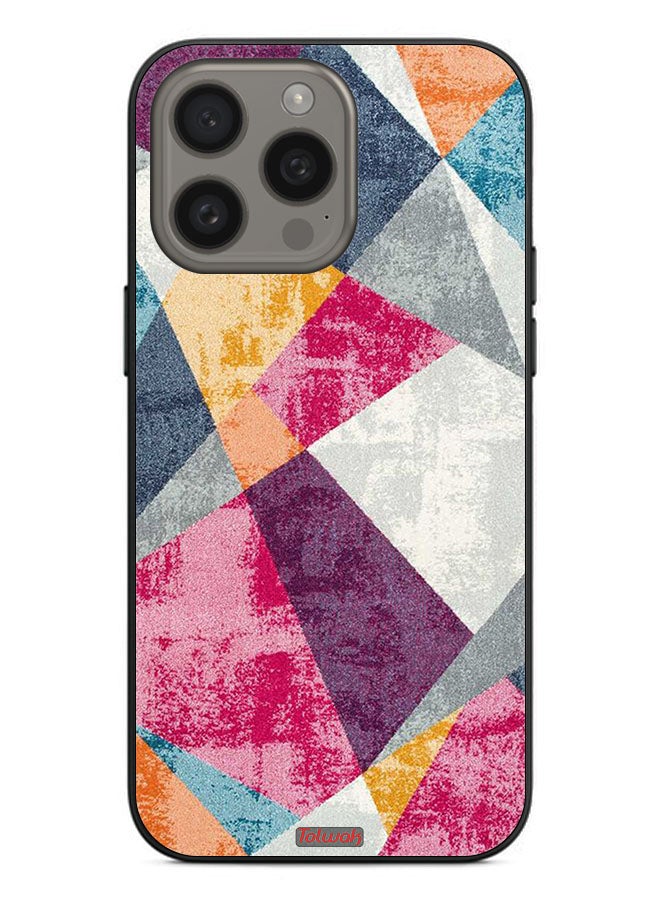 Tolwak Apple iPhone 15 Pro Max Protective Case Cover Paint Pattern - Image 2