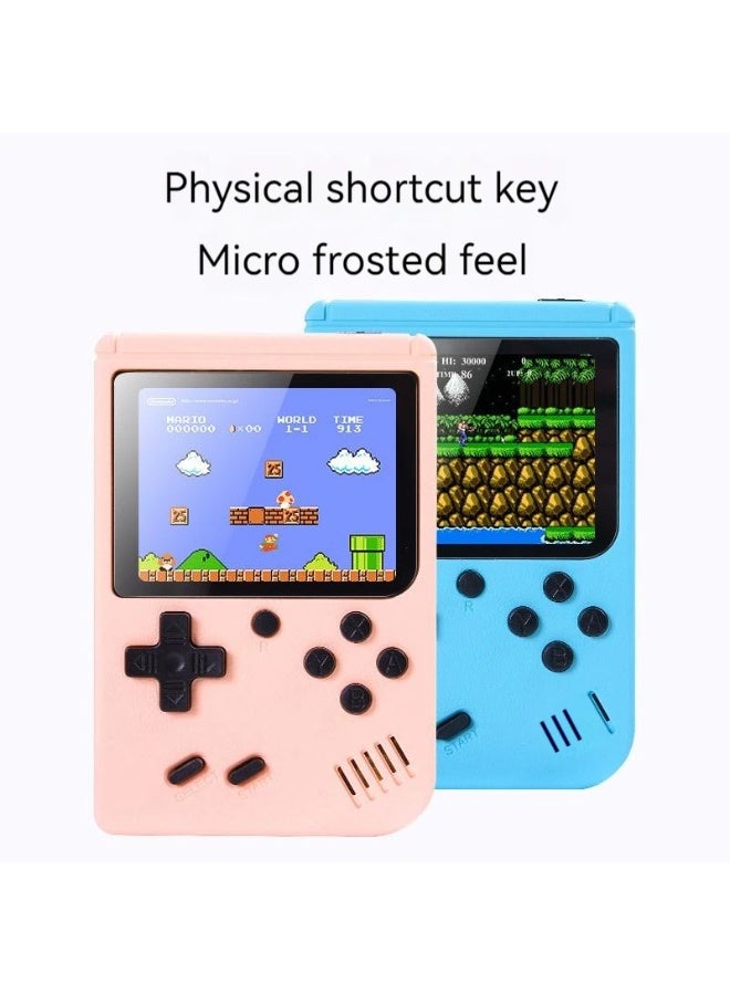 Daytoyz Retro-Style Blue Handheld Gaming Console with Built-In Classic Platformer - Image 3