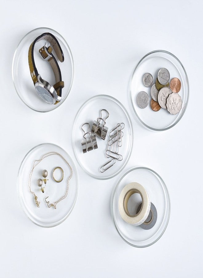 كينتو علبة زجاجية شفافة من كينتو 25762، أبعادها 3.9 × 3.3 بوصة (100 × 85 مم). - Image 4