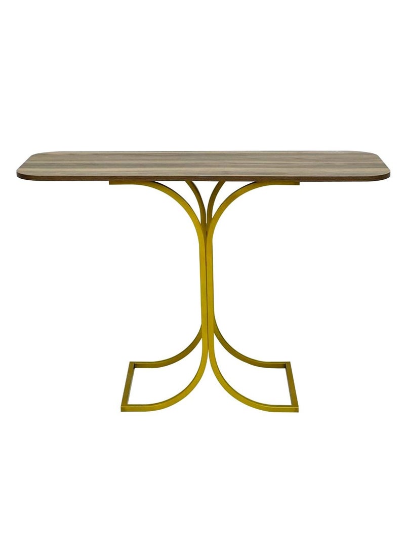 Living - Console Table With Wood Top  110*35*78CM - Image 1