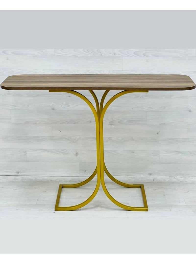 Living - Console Table With Wood Top  110*35*78CM - Image 1