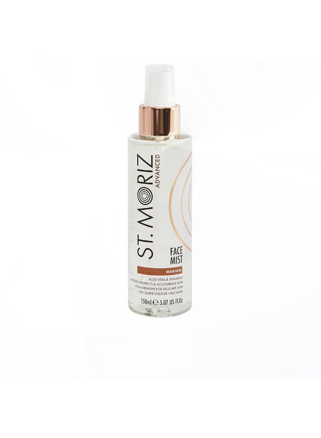 St. Moriz Advanced Self-Tanning Face Mist Tone Medium 150ml - Image 1