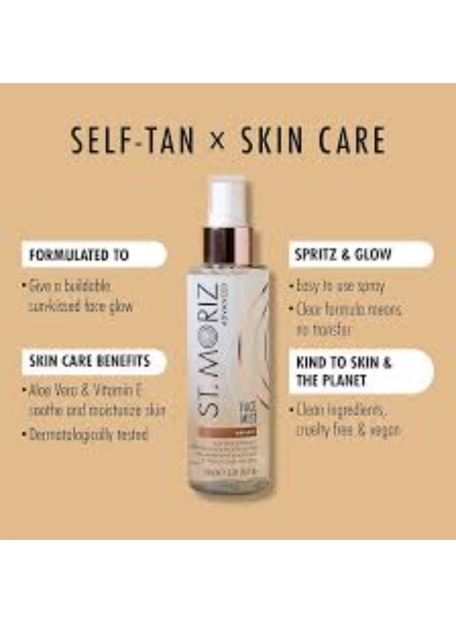 St. Moriz Advanced Self-Tanning Face Mist Tone Medium 150ml - Image 2