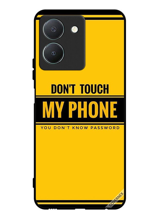 Covernex Protective Case Cover For Vivo Y36 5G Don't Touch My Phone You Don't Know Password - Image 1