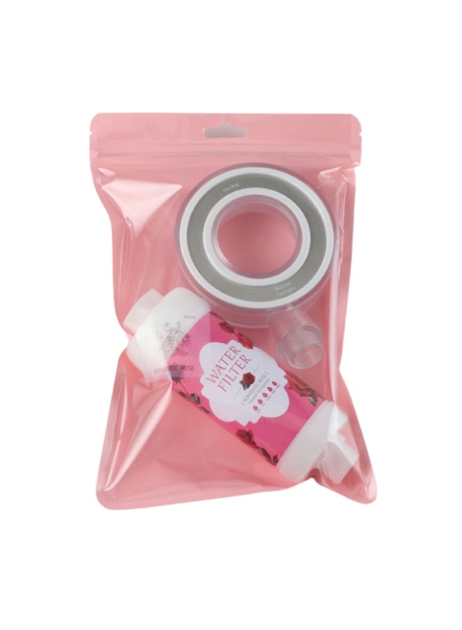 لونا هوم 2pc مجموعة فلتر رأس دش العطر مع رأس دش مجاني، نكهة الورد الرومانسية. - Image 2